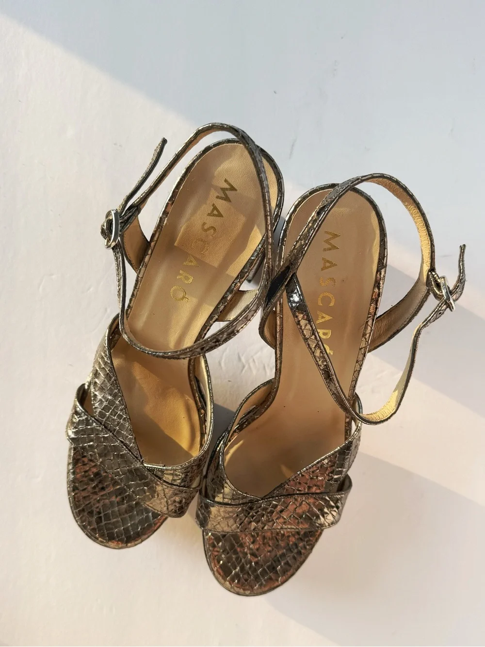 Mascaro Ruth Piper Platform Heels Size 40